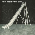 1930 Pool Bottom Slide