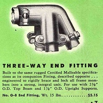 Three Way End Fitting