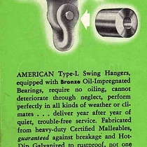 Type L Swing Hanger