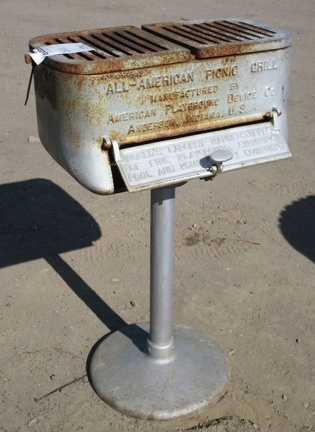 All American Picnic Grill ca 1953